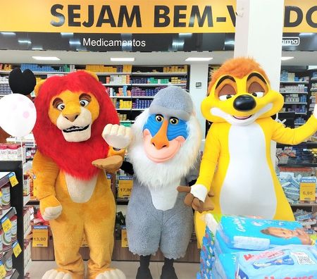 Serviços para eventos Sao Paulo SP Mooca - Fotos para Turma Rei Leão cover personagens vivos festa