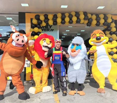 Serviços para eventos Sao Paulo SP Mooca - Fotos para Turma Rei Leão cover personagens vivos festa