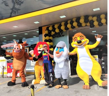 Serviços para eventos Sao Paulo SP Mooca - Fotos para Turma Rei Leão cover personagens vivos festa