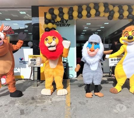 Serviços para eventos Sao Paulo SP Mooca - Fotos para Turma Rei Leão cover personagens vivos festa