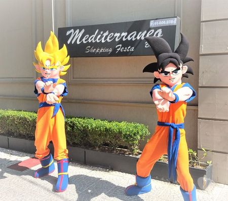 Serviços para eventos Sao Paulo SP Moema - Fotos para Goku cover Dragon Balll z personagens vivos