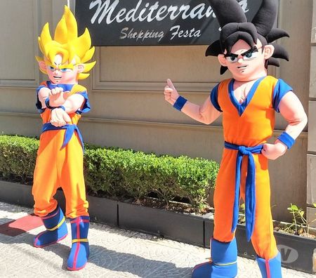 Serviços para eventos Sao Paulo SP Moema - Fotos para Goku cover Dragon Balll z personagens vivos