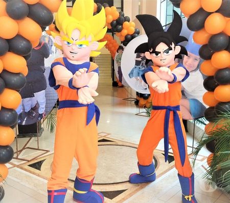 Serviços para eventos Sao Paulo SP Moema - Fotos para Goku cover Dragon Balll z personagens vivos