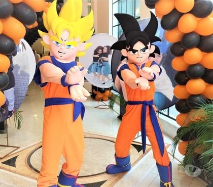Serviços para eventos Moema Sao Paulo SP - Fotos para Goku cover Dragon Balll z personagens vivos