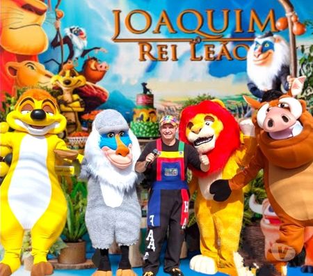 Serviços para eventos Sao Paulo SP Ipiranga - Fotos para Simba Rei Leão turma personagens vivos cosplay