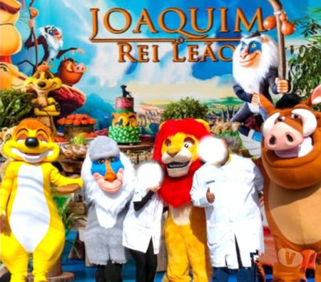 Serviços para eventos Sao Paulo SP Ipiranga - Fotos para Simba Rei Leão turma personagens vivos cosplay