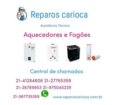 Reparo - Conserto - Reforma Copacabana Rio de Janeiro RJ - Fotos para Manutenção de Aquecedor a Gás| Copacabana Ipanema