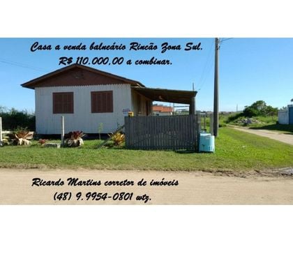 Apartamentos - Casas venda - Fotos para Terreno com casa de madeira balneário Rincão