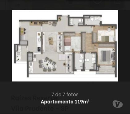 Empreendimentos imóveis Vila Prudente Sao Paulo SP - Fotos para Raízes Reserve Vila Prudente 2dorm a 3dorm 68m-85m-119m