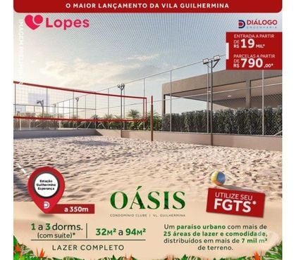 Empreendimentos imóveis Outros Bairros Sao Paulo SP Sao Paulo SP - Fotos para Oásis Guilhermina Esperança 48m-69m-94m-lançamento