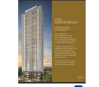 Empreendimentos Imobiliários Vila Prudente Sao Paulo SP - Fotos para Alive club Resort 72-85m-113m-1390m-188m-Lançamento