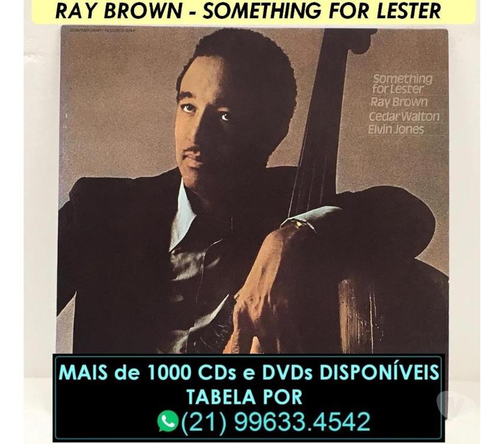 Colecionadores Niteroi RJ - Fotos para Cds do contrabaixista Ray Brown