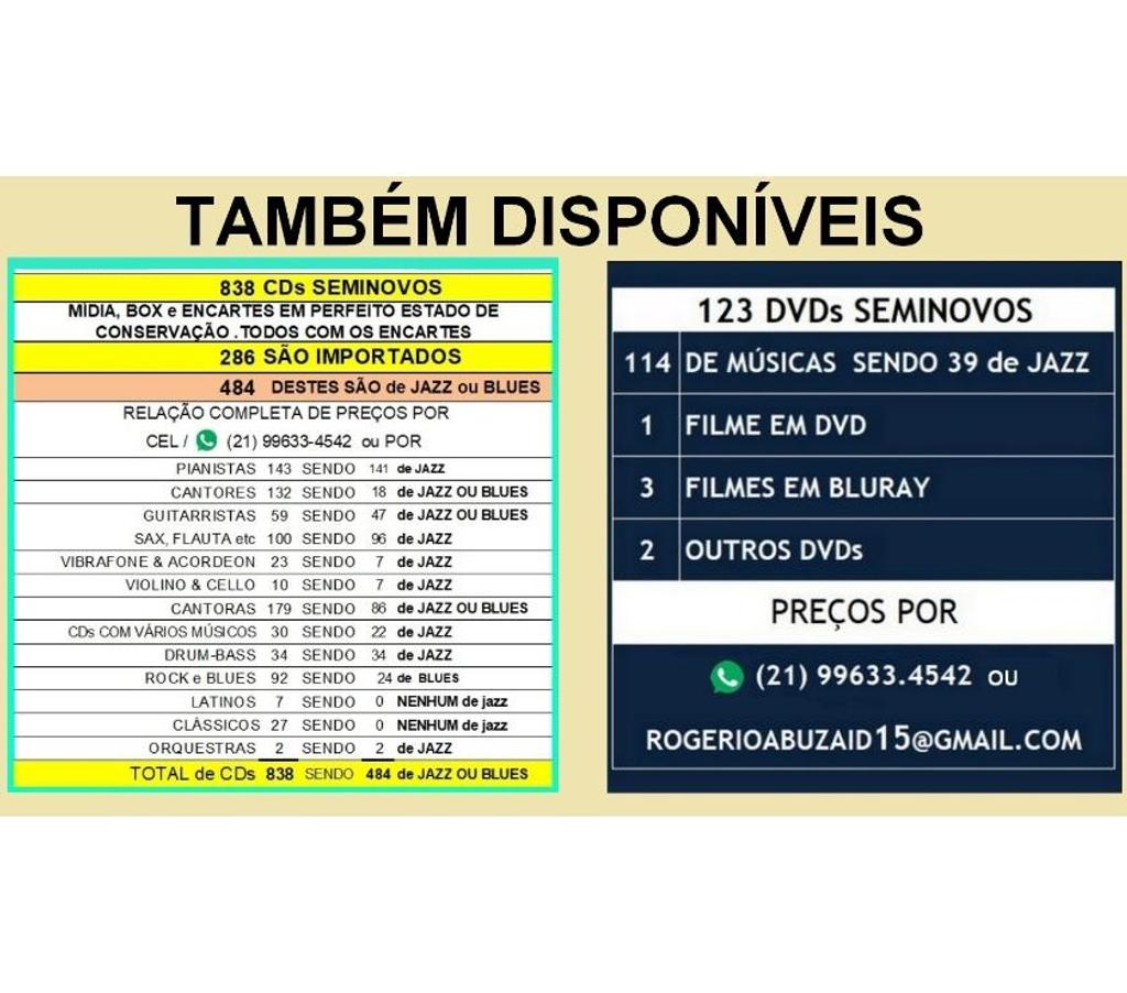 DVDs a Venda Niteroi RJ - Fotos para Quatro cds importados da cantora de jazz kerrin Allyson