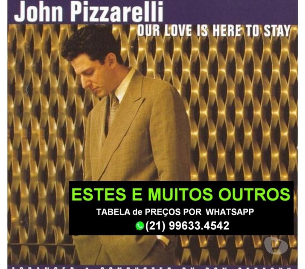 DVDs a Venda Niteroi RJ - Fotos para Cinco cds do guitarrista John Pizzarelli