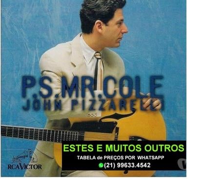 DVDs a Venda - Fotos para Cinco cds do guitarrista John Pizzarelli