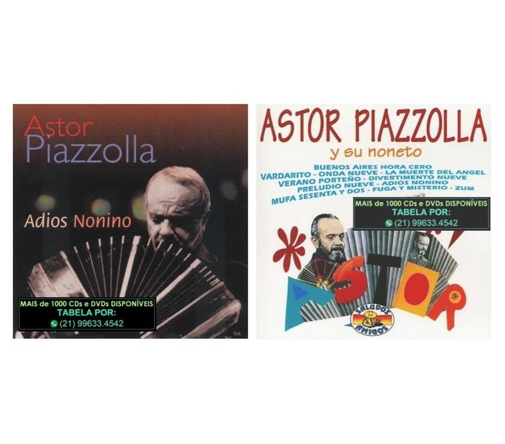 DVDs a Venda Niteroi RJ - images_alt_text Cds do bandoneonista Astor Piazzolla