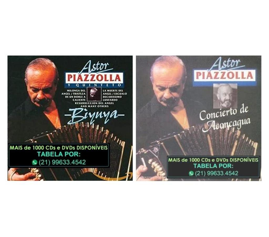 DVDs a Venda Niteroi RJ - images_alt_text Cds do bandoneonista Astor Piazzolla