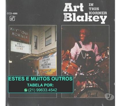 DVD - Video Games - Livros - CD - Fotos para Cds do baterista Art Blakey