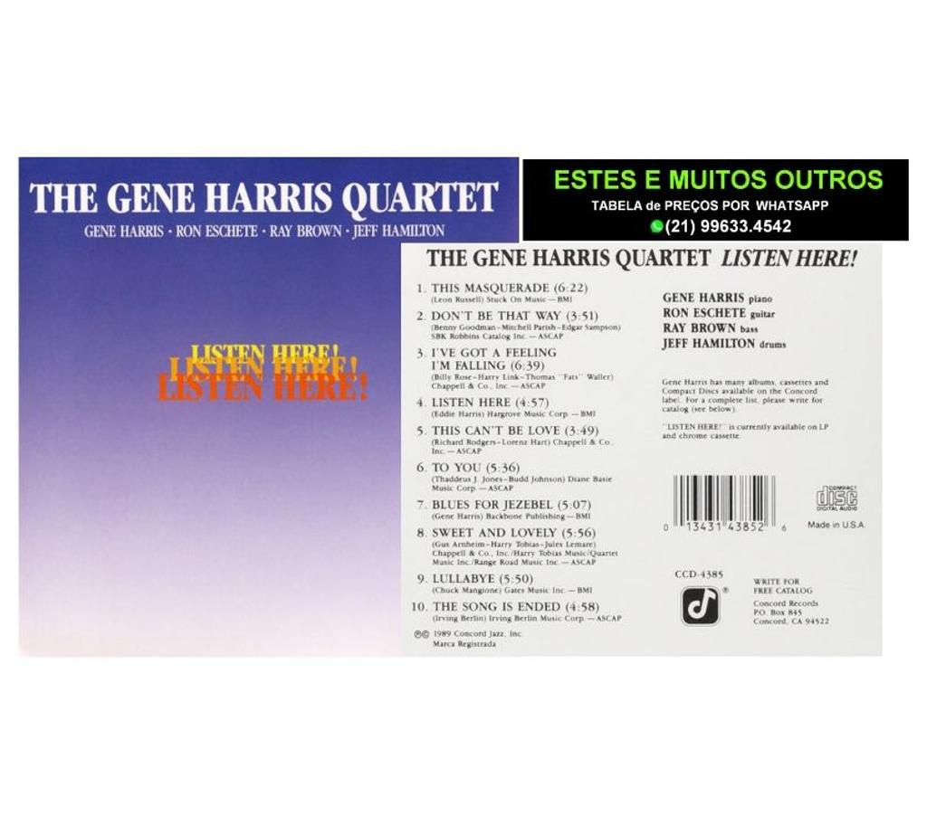DVDs a Venda Niteroi RJ - Fotos para Cds do pianista Gene Harris