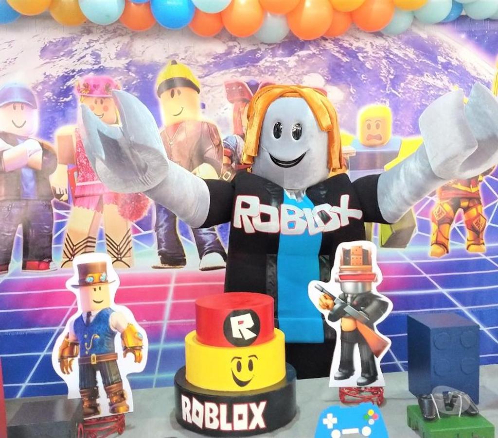 Serviços para eventos Sao Paulo SP Tatuapé - Fotos para Personagem vivo Roblox cover festa infantil