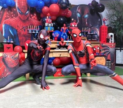 Serviços para Eventos Tatuapé Sao Paulo SP - Fotos para Aranhas cover Miro Morales personagens vivos Homem Aranha
