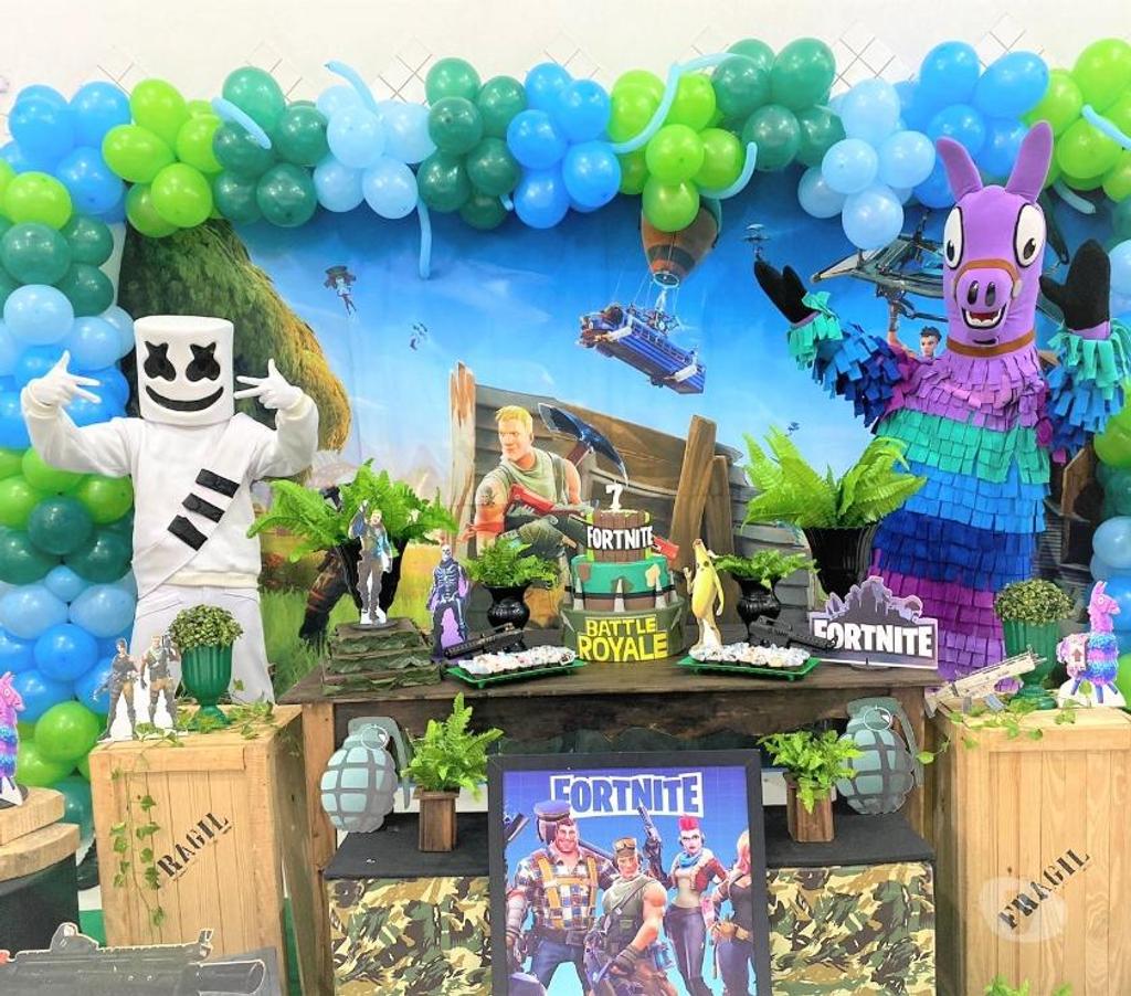 Serviços para eventos Sao Paulo SP Tatuapé - Fotos para DJ Marshmallow cover personagens vivos festa fortinite