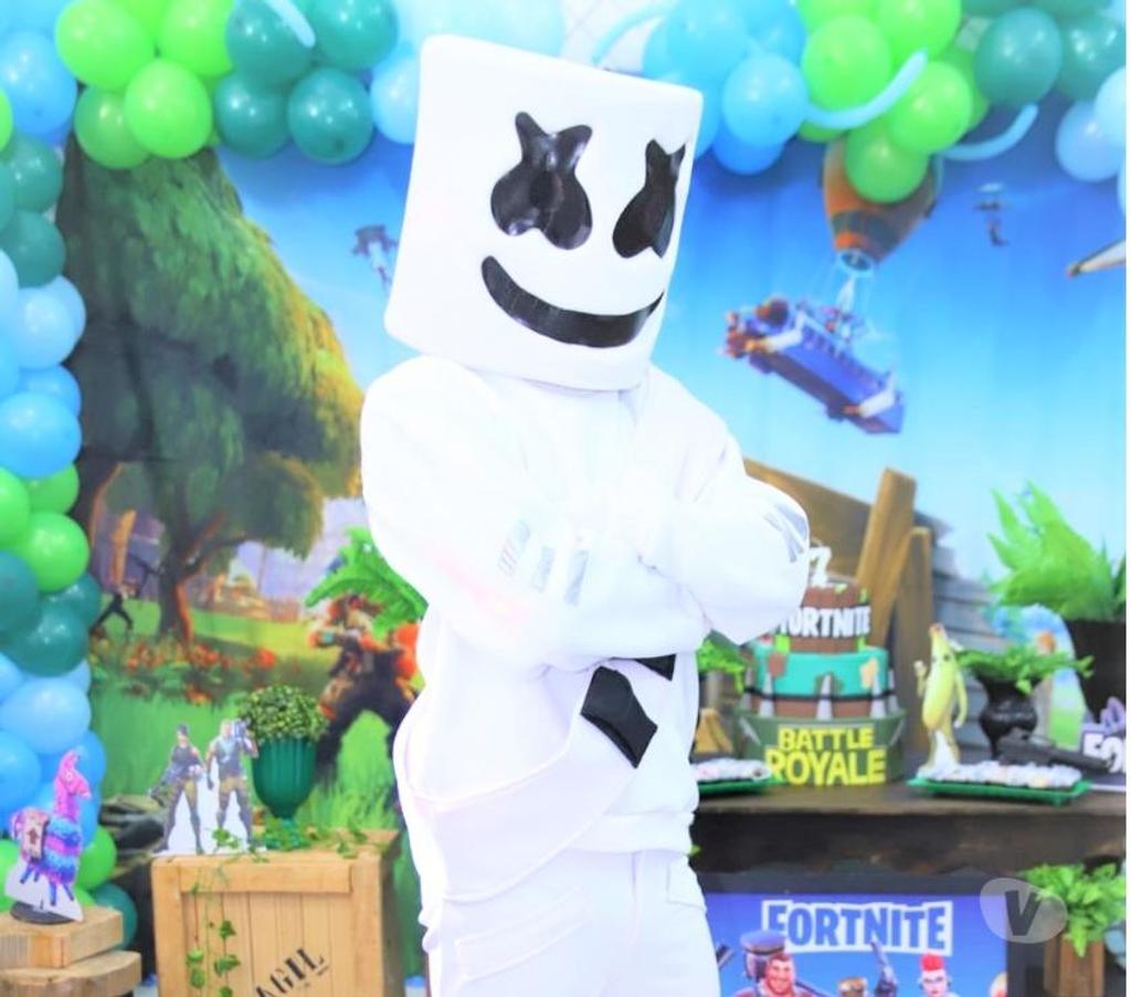 Serviços para eventos Sao Paulo SP Tatuapé - Fotos para DJ Marshmallow cover personagens vivos festa fortinite