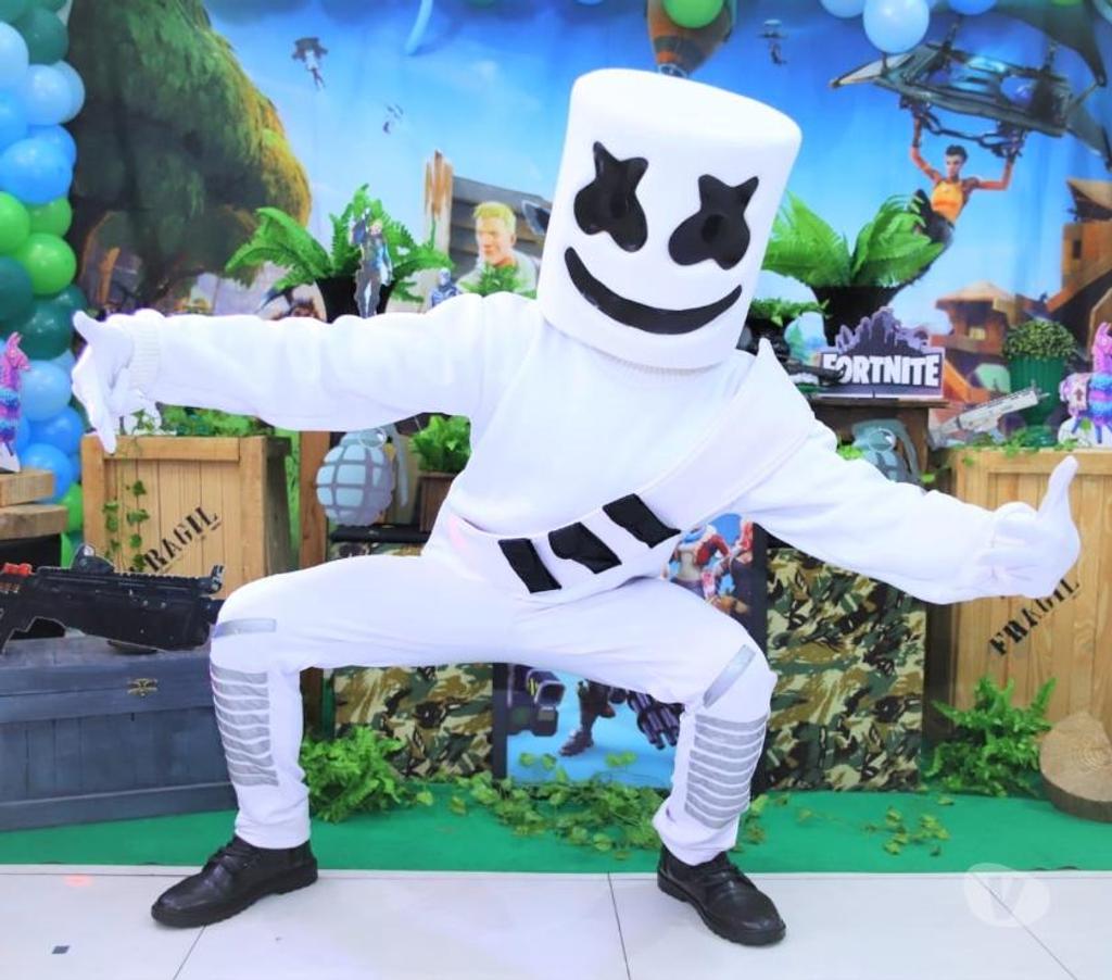 Serviços para eventos Sao Paulo SP Tatuapé - Fotos para DJ Marshmallow cover personagens vivos festa fortinite