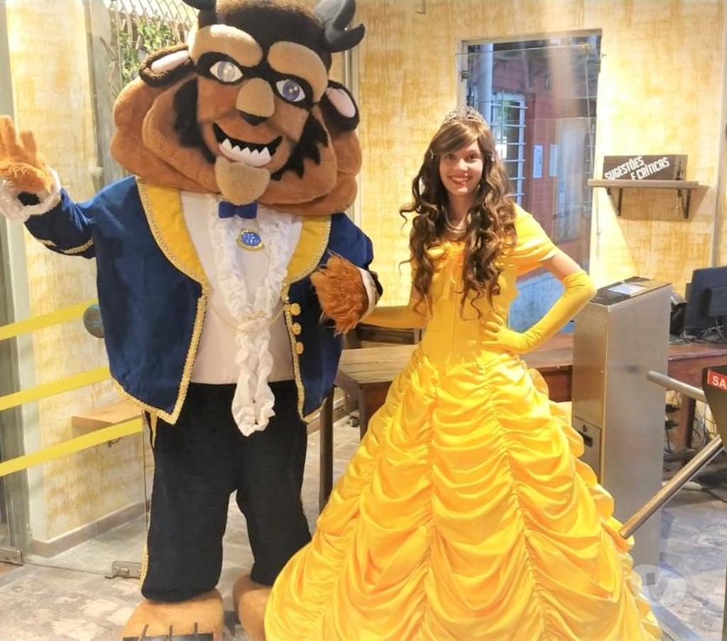 Serviços para eventos Sao Paulo SP Mooca - Fotos para Princesa Bela e Fera cover personagens vivos