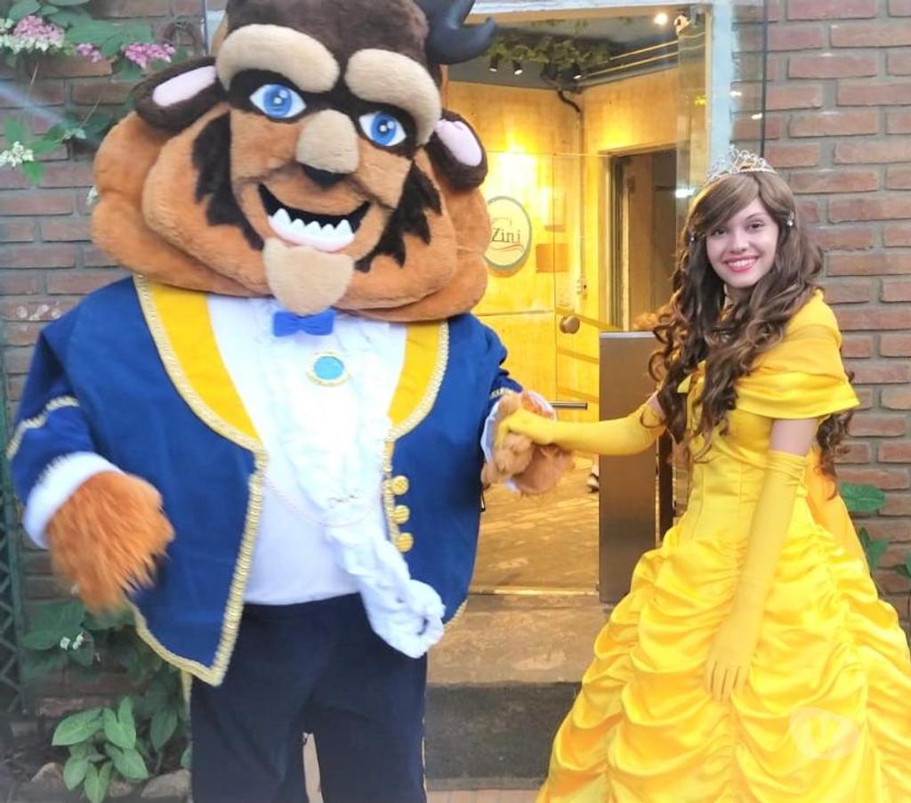 Serviços para eventos Sao Paulo SP Mooca - Fotos para Princesa Bela e Fera cover personagens vivos