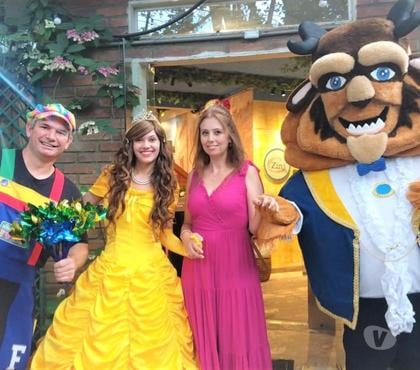 Serviços para eventos Mooca Sao Paulo SP - Fotos para Princesa Bela e Fera cover personagens vivos