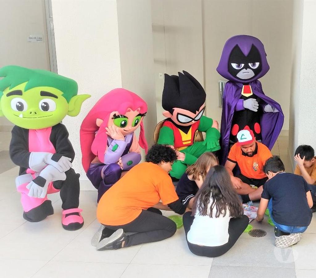 Serviços para eventos Sao Paulo SP Ipiranga - Fotos para Cover Jovens Titãs Turma Personagens vivos festa infantil