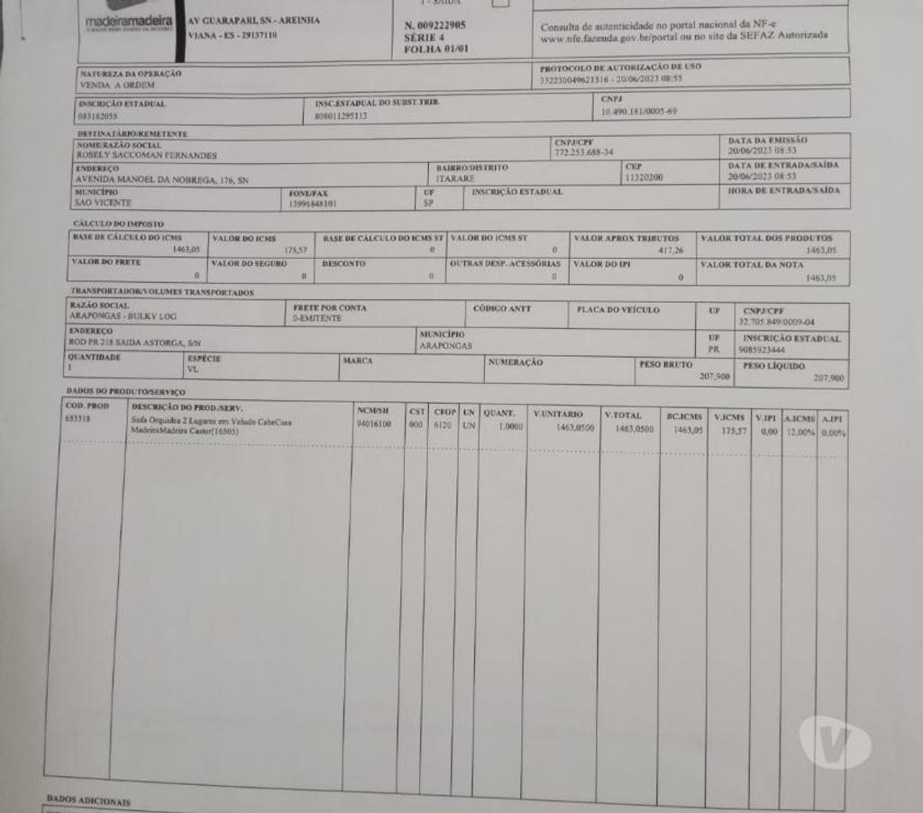 Venda Móveis Praia Grande SP - Fotos para Sofá de sala 2 lugares novo 