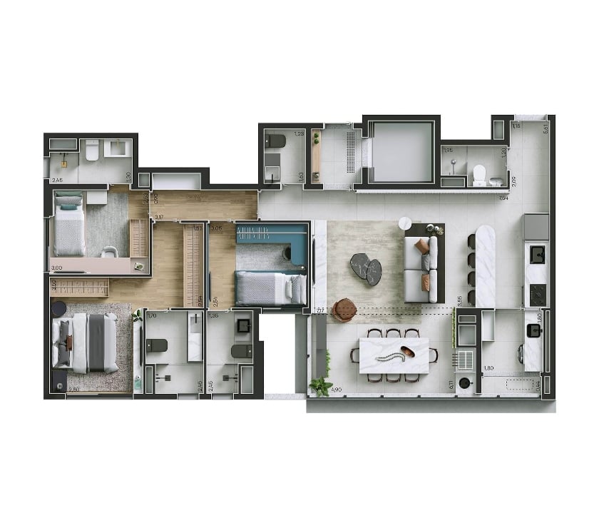 Empreendimentos Imobiliários Perdizes Sao Paulo SP - Fotos para LEGÍ - PERDIZES 70m-110m- Lançamento