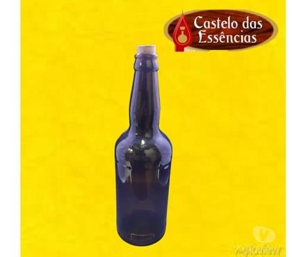 Diversos - Fotos para GARRAFA 600 ML AMBAR COM ROLHA.