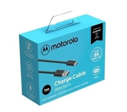 Celular Venda Centro-Sul Belo Horizonte MG - Fotos para Cabo Carregador Motorola Original 1 metro Usb A x Usb C