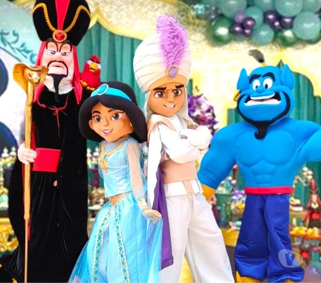 Serviços para eventos Sao Paulo SP Vila Prudente - images_alt_text Princesa Jasmine Aladdin personagens vivos cover