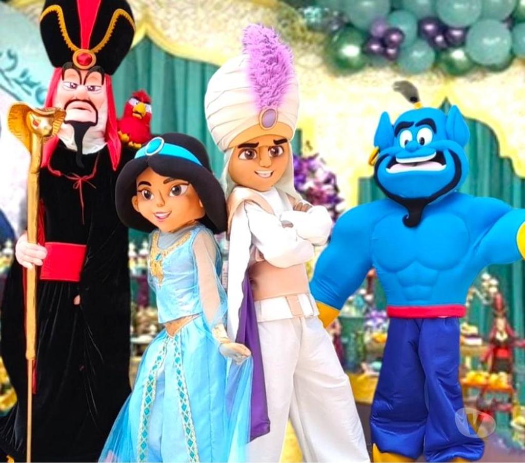 Serviços para eventos Sao Paulo SP Vila Prudente - images_alt_text Princesa Jasmine Aladdin personagens vivos cover