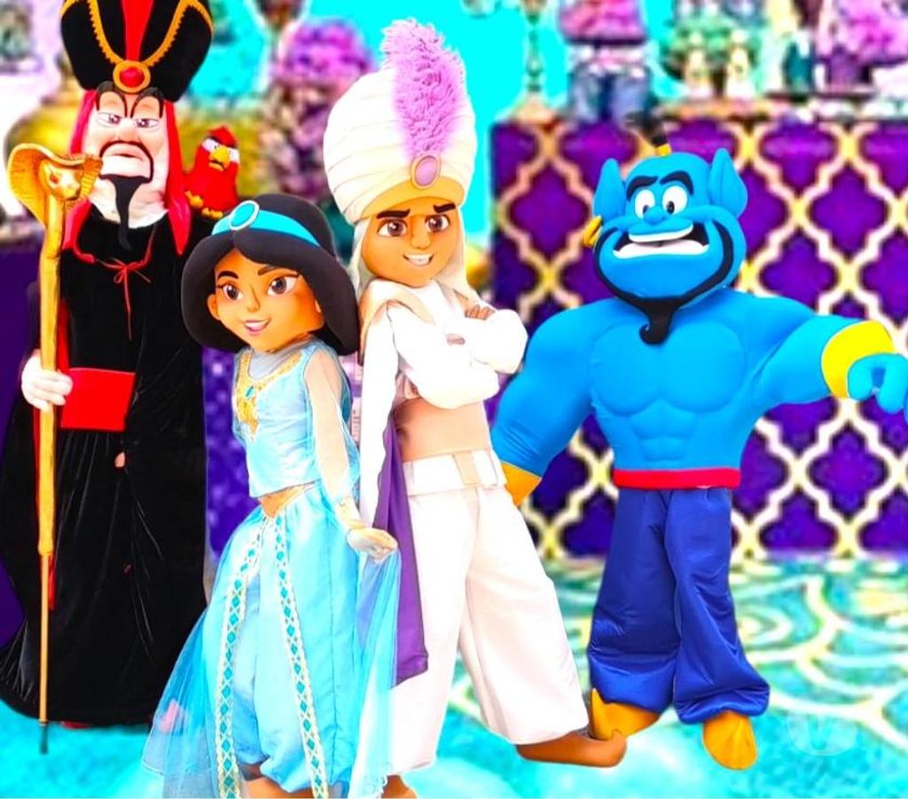 Serviços para eventos Sao Paulo SP Vila Prudente - images_alt_text Princesa Jasmine Aladdin personagens vivos cover