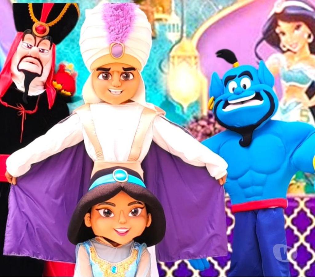 Serviços para eventos Sao Paulo SP Vila Prudente - images_alt_text Princesa Jasmine Aladdin personagens vivos cover