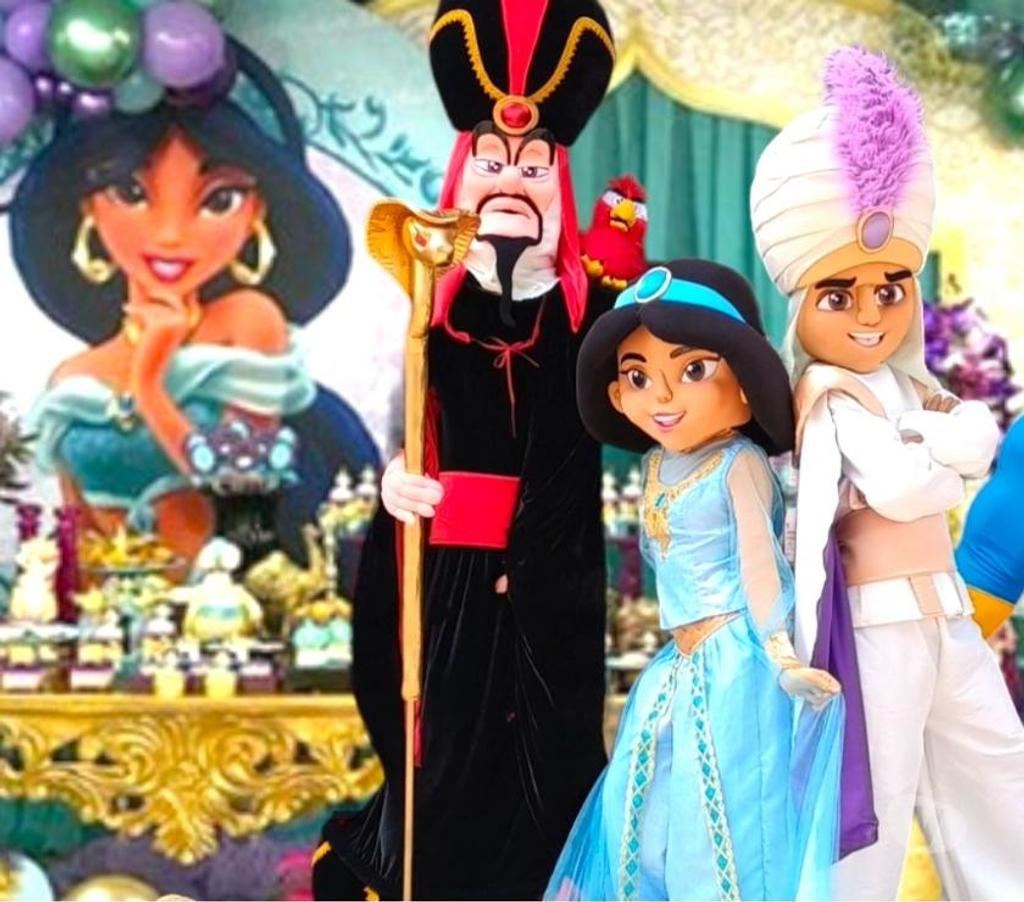 Serviços para eventos Sao Paulo SP Vila Prudente - images_alt_text Princesa Jasmine Aladdin personagens vivos cover