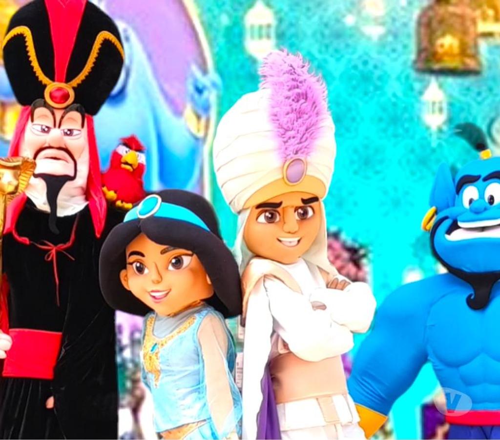 Serviços para eventos Sao Paulo SP Vila Prudente - images_alt_text Princesa Jasmine Aladdin personagens vivos cover