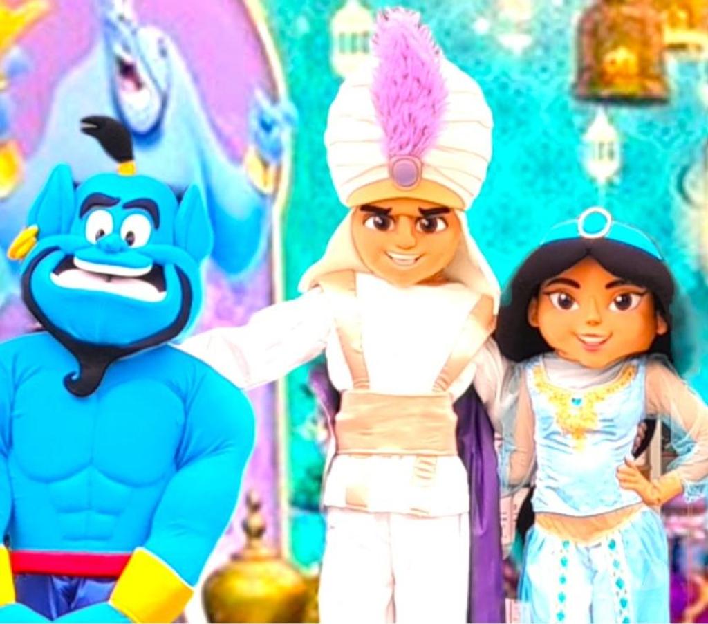 Serviços para eventos Sao Paulo SP Vila Prudente - images_alt_text Princesa Jasmine Aladdin personagens vivos cover