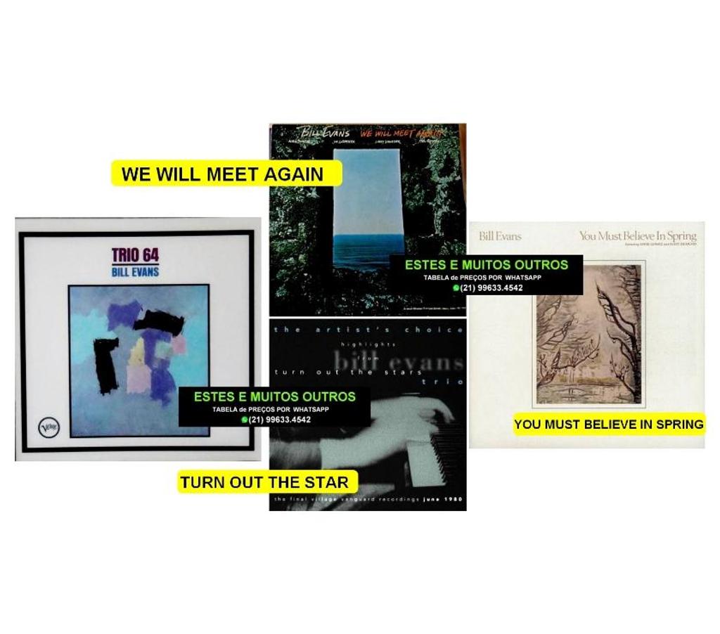 DVDs a Venda Niteroi RJ - Fotos para Cds do pianista de Jazz Bill Evans