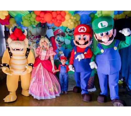 Serviços para Eventos Nordeste Belo Horizonte MG - Fotos para PERSONAGENS VIVO MARIO BROS, LUIGI, BROWSER E PRINCESA PEACH