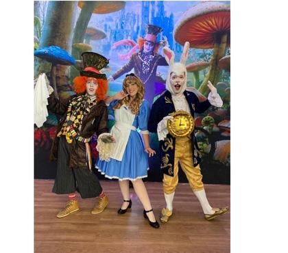 Serviços para eventos Pampulha Belo Horizonte MG - Fotos para PERSONAGEM VIVO PRINCESAS DA ALICE NO PAIS DAS MARAVILHAS BH