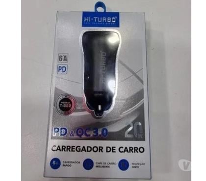 Celular Usado Centro-Sul Belo Horizonte MG - Fotos para Carregador de Carro Hi-Turbo 20w Super Fast Pd Qc 3.0