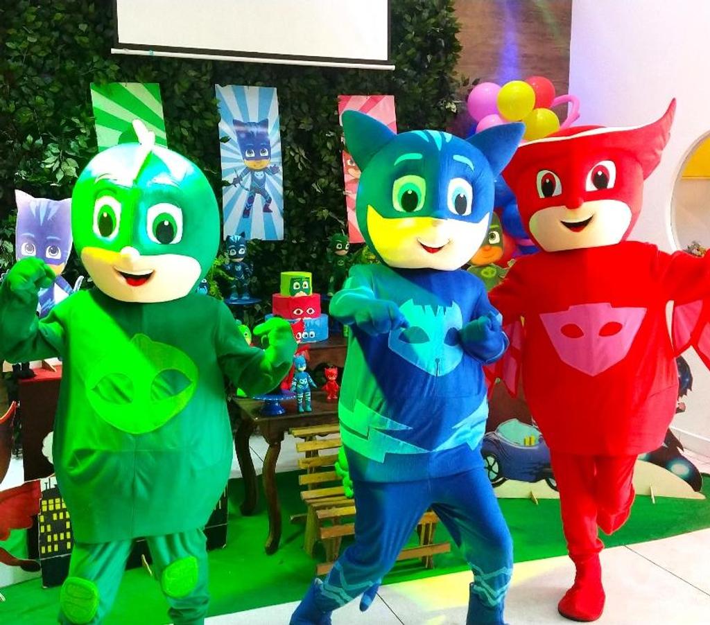 Serviços para eventos Sao Paulo SP Vila Prudente - Fotos para Pj Masks cover personagens vivos festa infantil