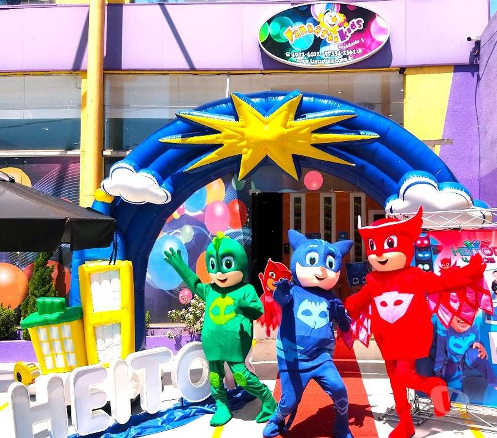 Serviços para eventos Sao Paulo SP Vila Prudente - Fotos para Pj Masks cover personagens vivos festa infantil