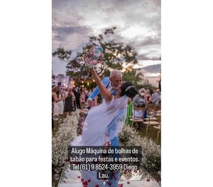 Serviços para Eventos Asa Sul Brasilia DF - Fotos para Alugo: Máquina de bolhas de sabão profissional.